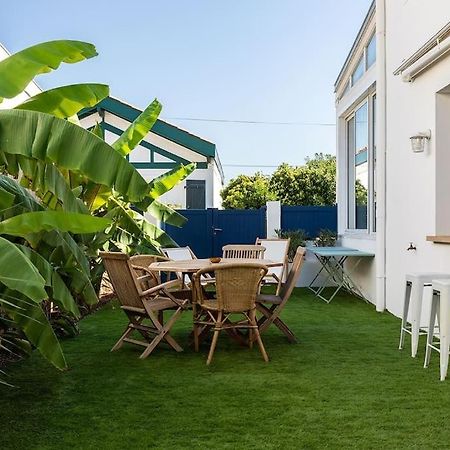 Beautiful Beach House In Front Of The Ocean Biarritz Exteriör bild