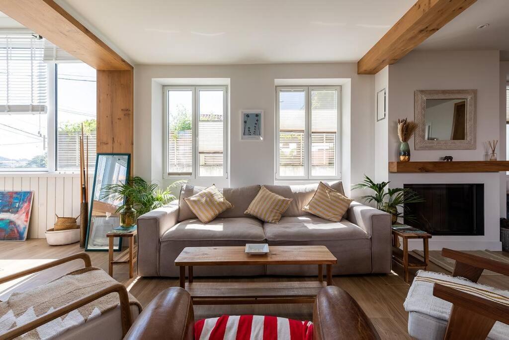 Beautiful Beach House In Front Of The Ocean Biarritz Exteriör bild