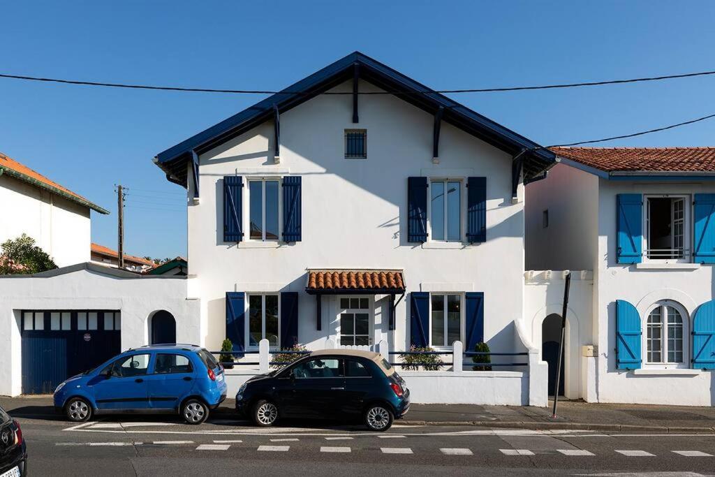 Beautiful Beach House In Front Of The Ocean Biarritz Exteriör bild