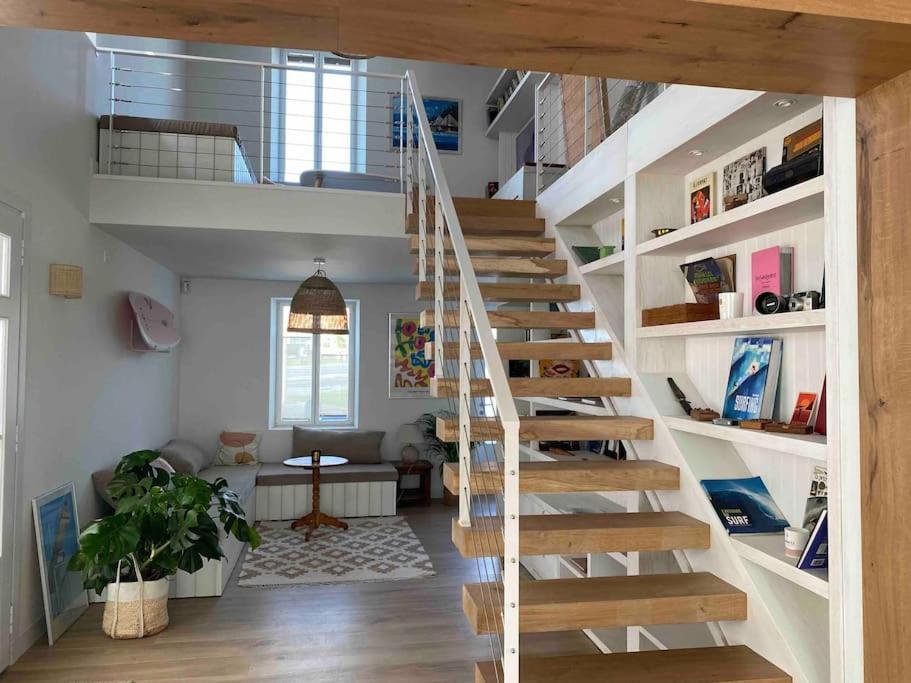 Beautiful Beach House In Front Of The Ocean Biarritz Exteriör bild