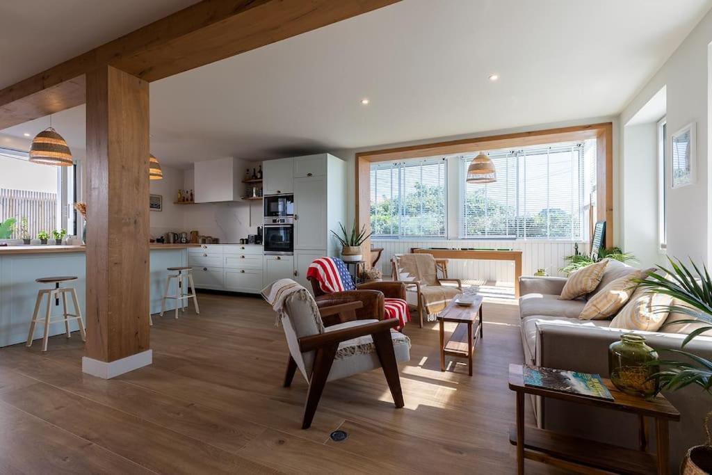 Beautiful Beach House In Front Of The Ocean Biarritz Exteriör bild